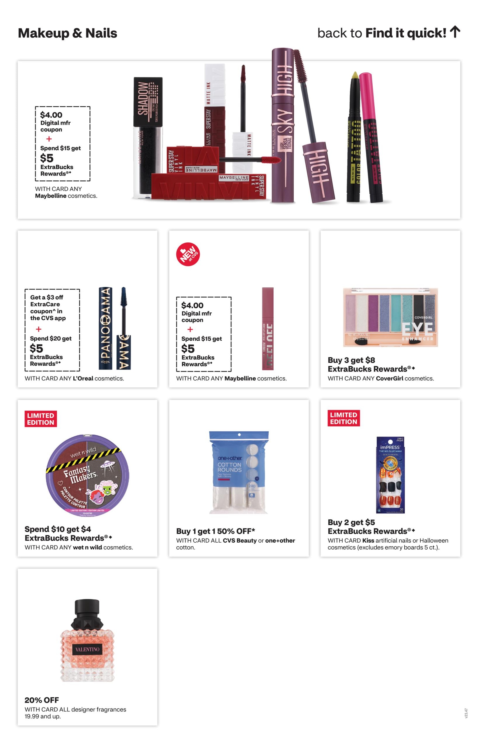 CVS Pharmacy (Apex Area, NC) Weekly Ad October 18 - 24, 2026