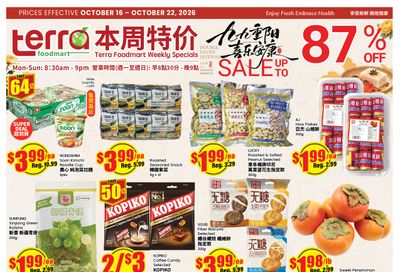Terra Foodmart Flyer October 16 to 22