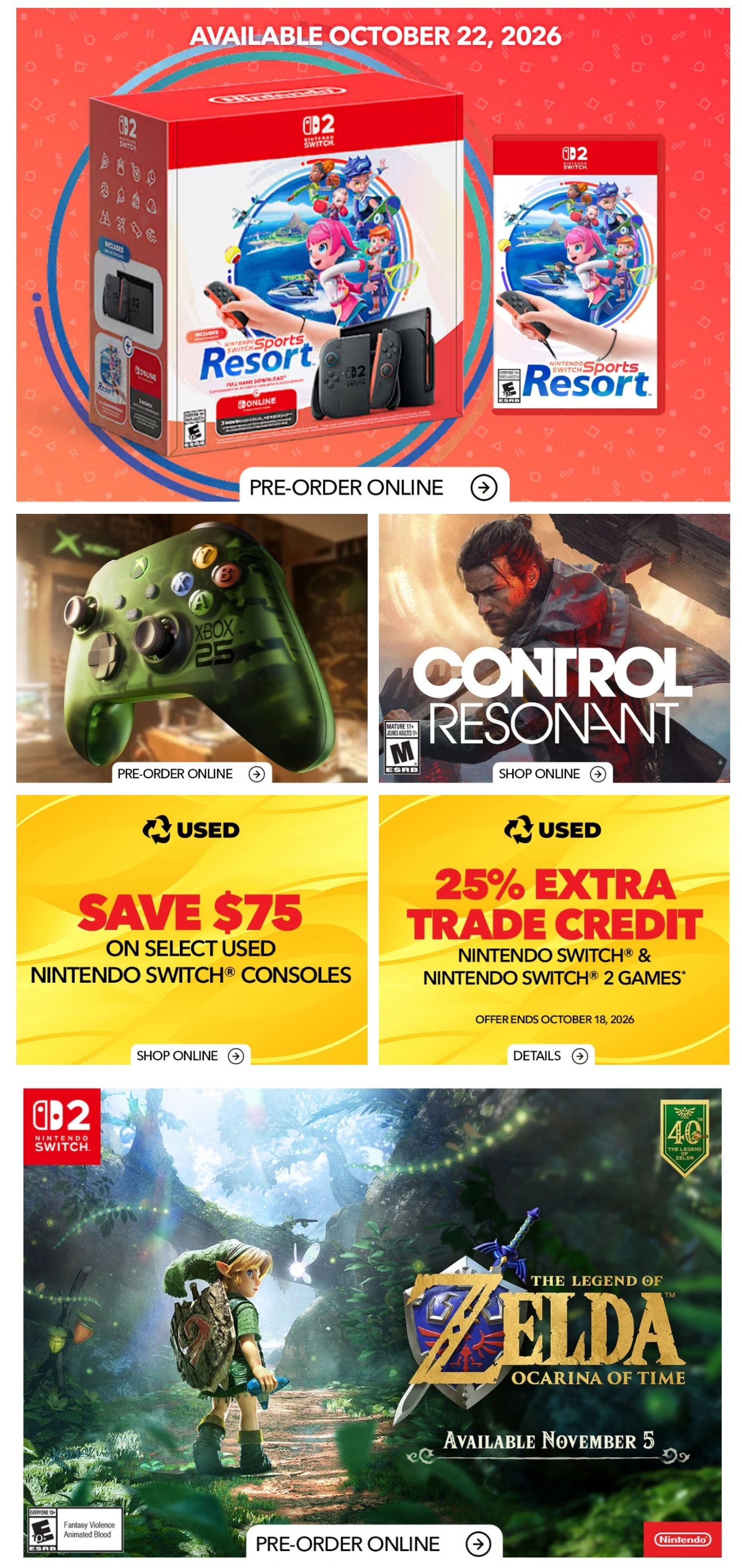 EB Games Flyer October 15 to 21