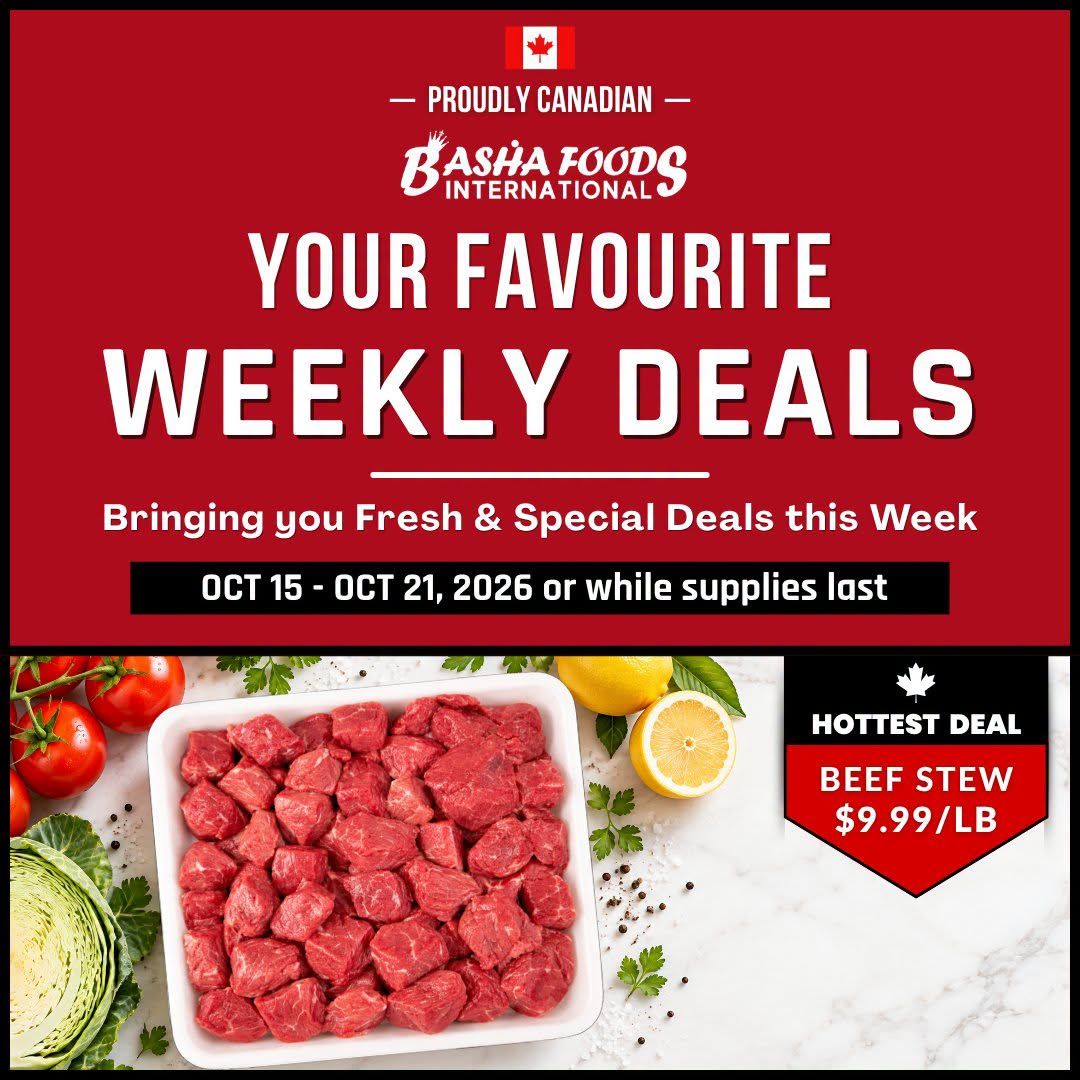 Basha Foods International Flyer October 15 to 21