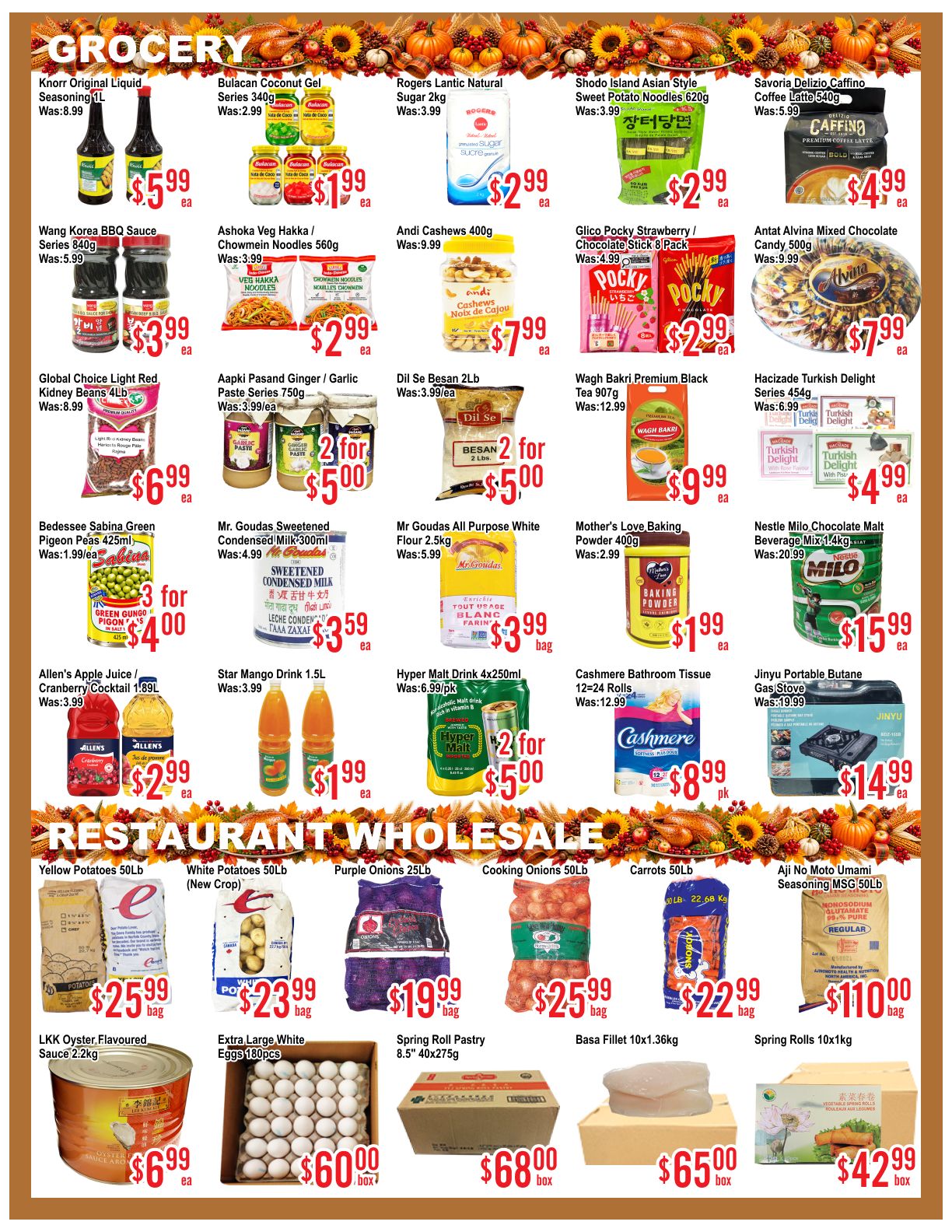 Skyland Food Mart Flyer October 16 to 22