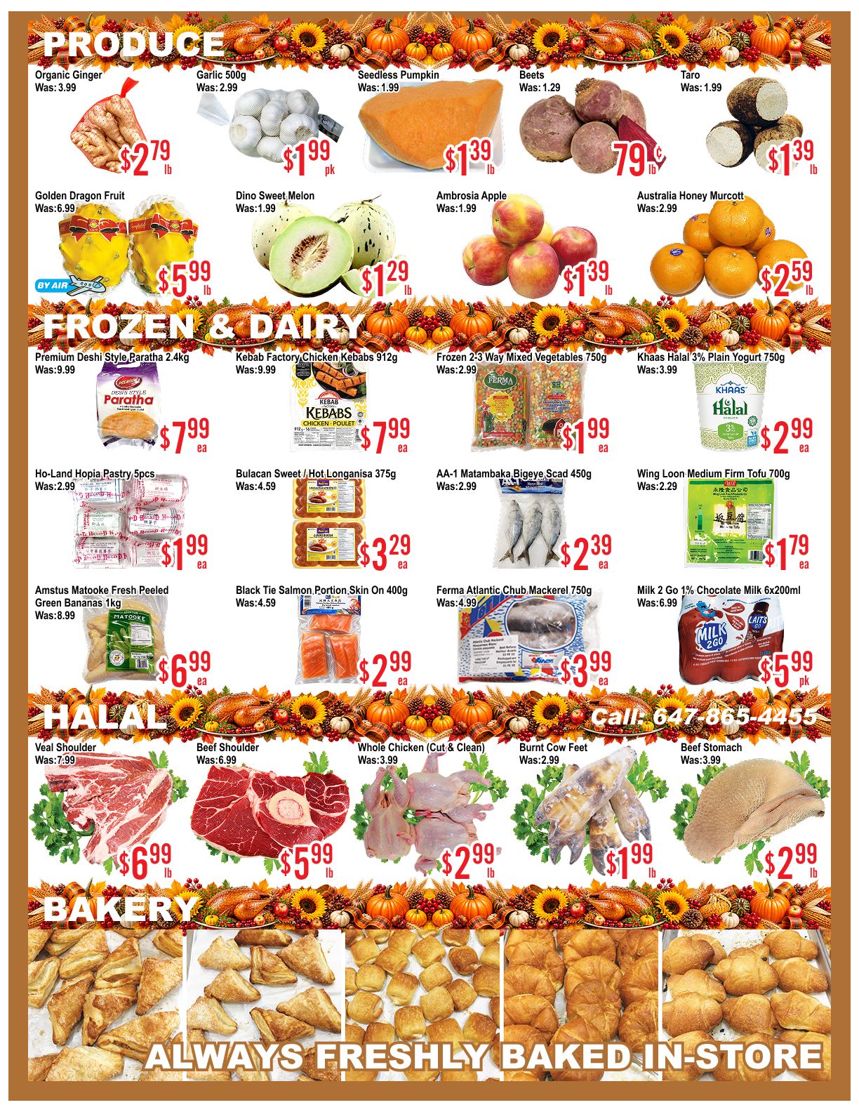 Skyland Food Mart Flyer October 16 to 22