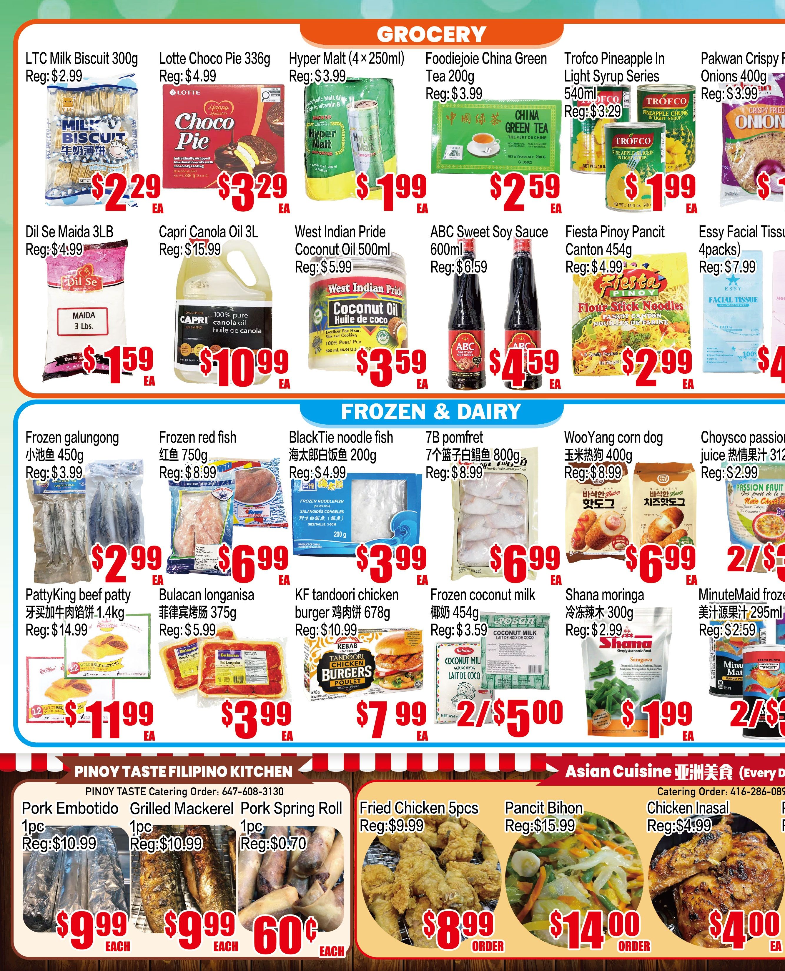 Fusion Supermarket (Scarborough) Flyer October 16 to 22