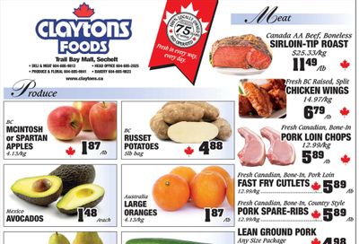 Claytons Heritage Market Flyer October 16 to 22
