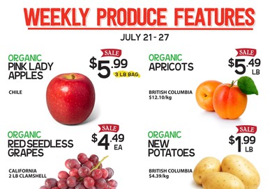 Pomme Natural Market Flyer July 21 to 27