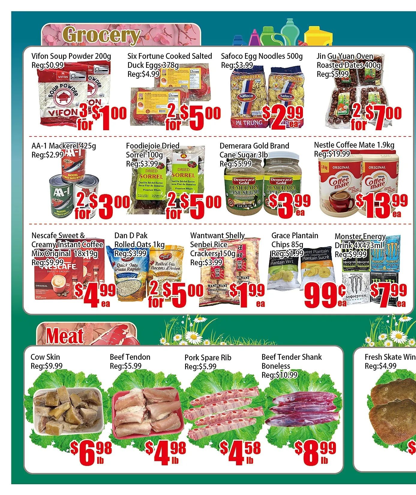 Pacific Fresh Food Market (North York) Flyer October 16 to 22