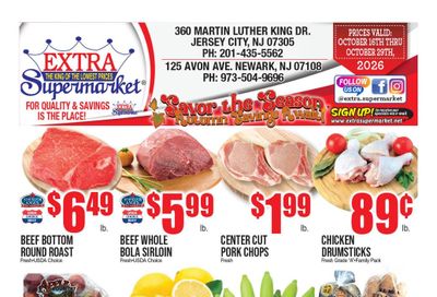 Extra Supermarket (Fairview Area, NJ) Weekly Ad October 16 - 29, 2026
