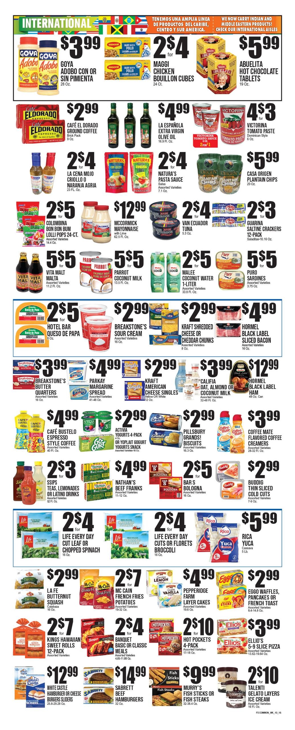 Extra Supermarket (Sayreville Area, NJ) Weekly Ad October 16 - 29, 2026