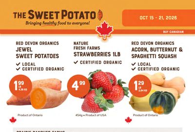 The Sweet Potato Flyer October 16 to 22