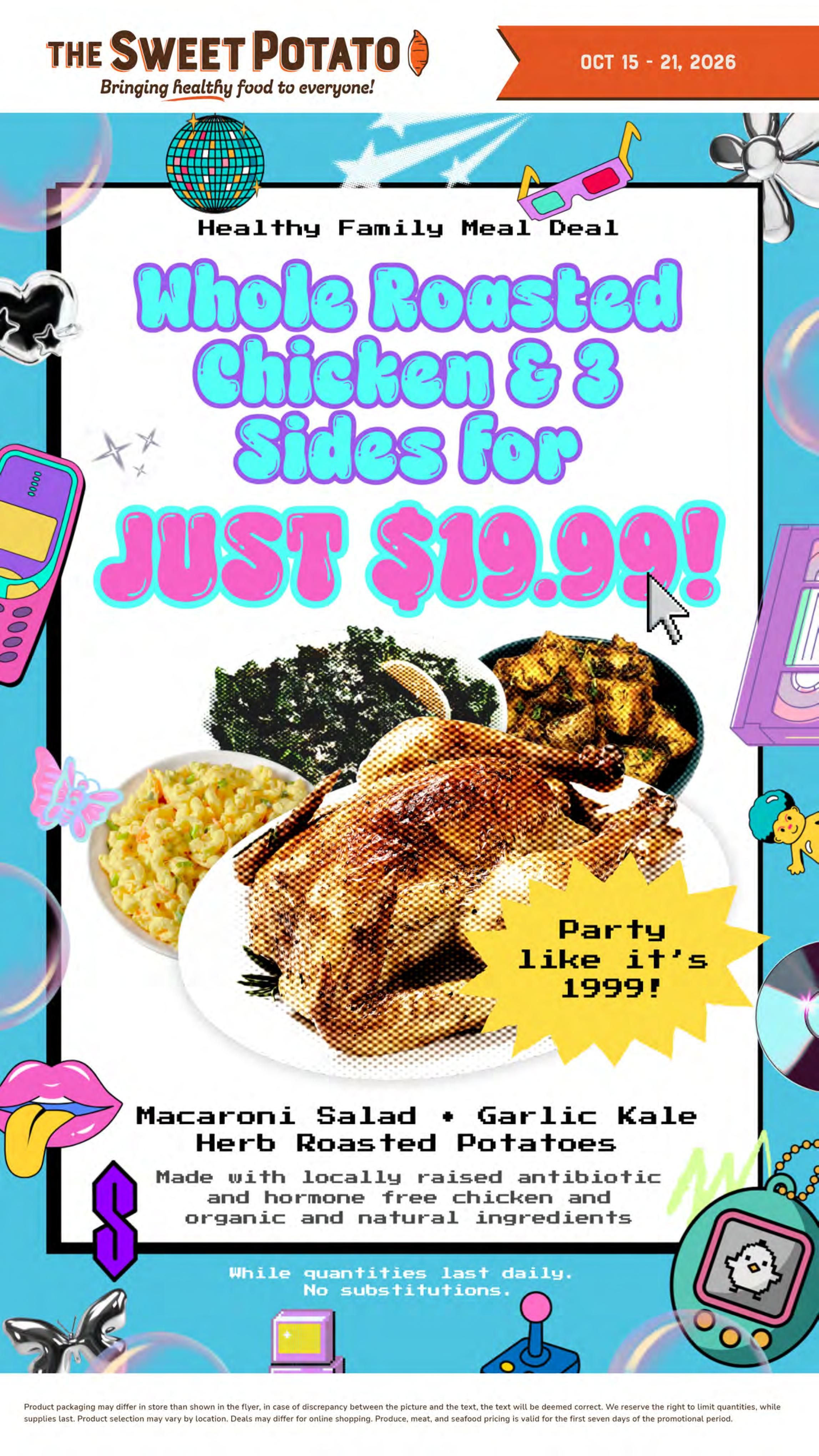 The Sweet Potato Flyer October 16 to 22