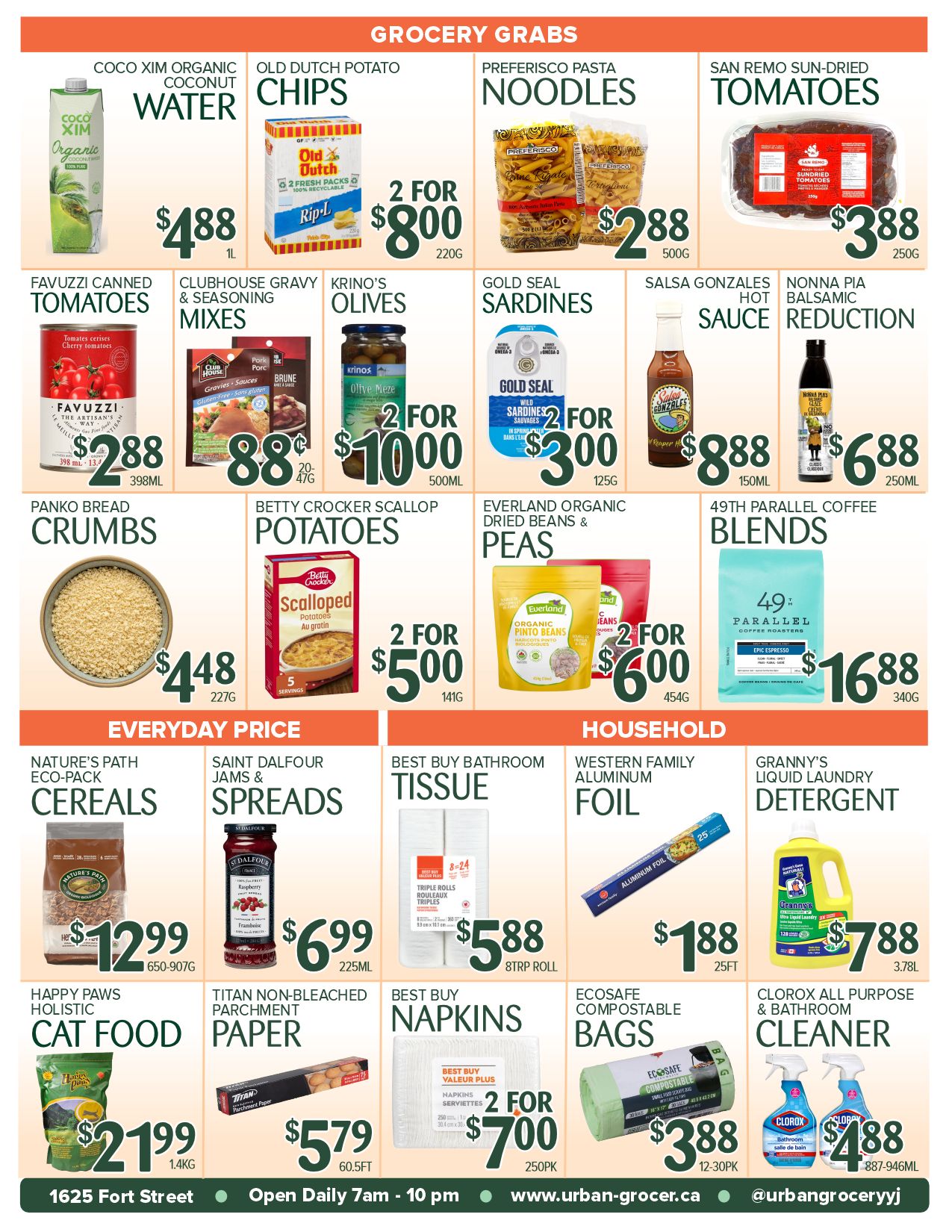 Urban Grocer Flyer October 16 to 22