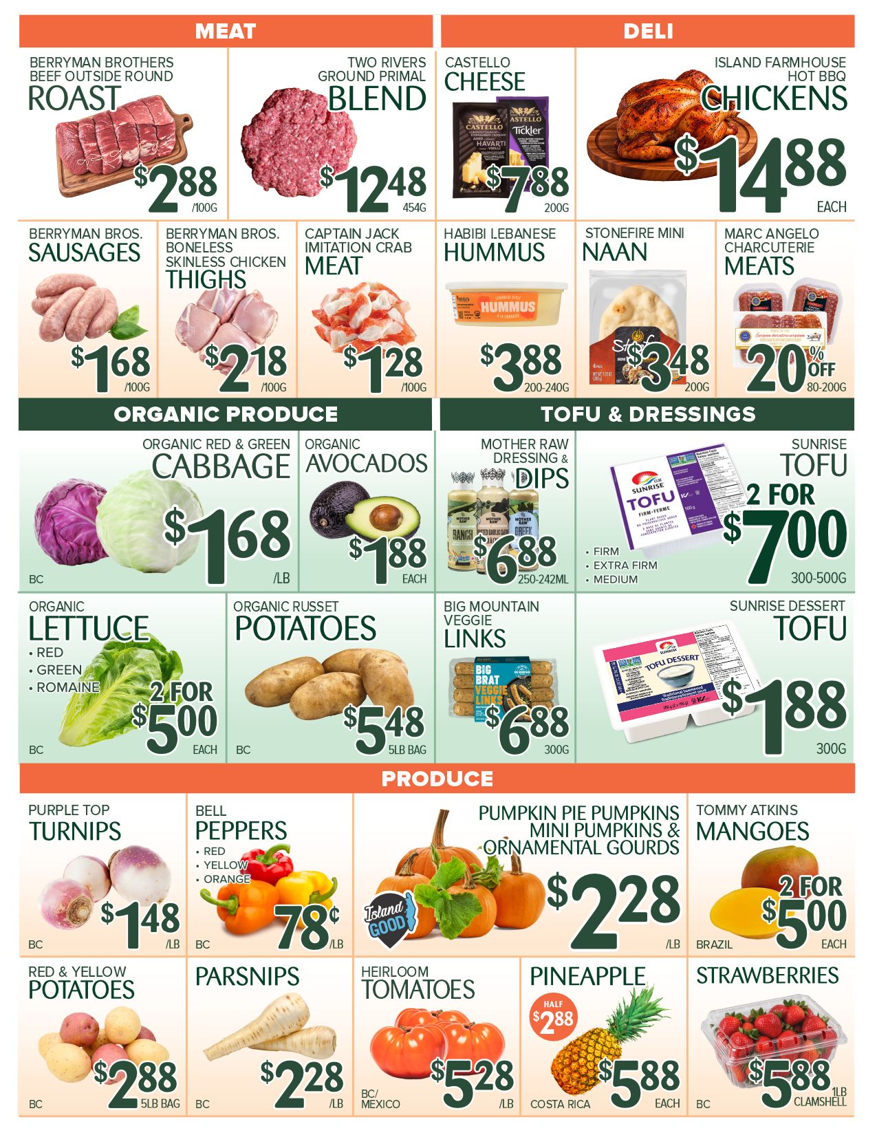 Urban Grocer Flyer October 16 to 22