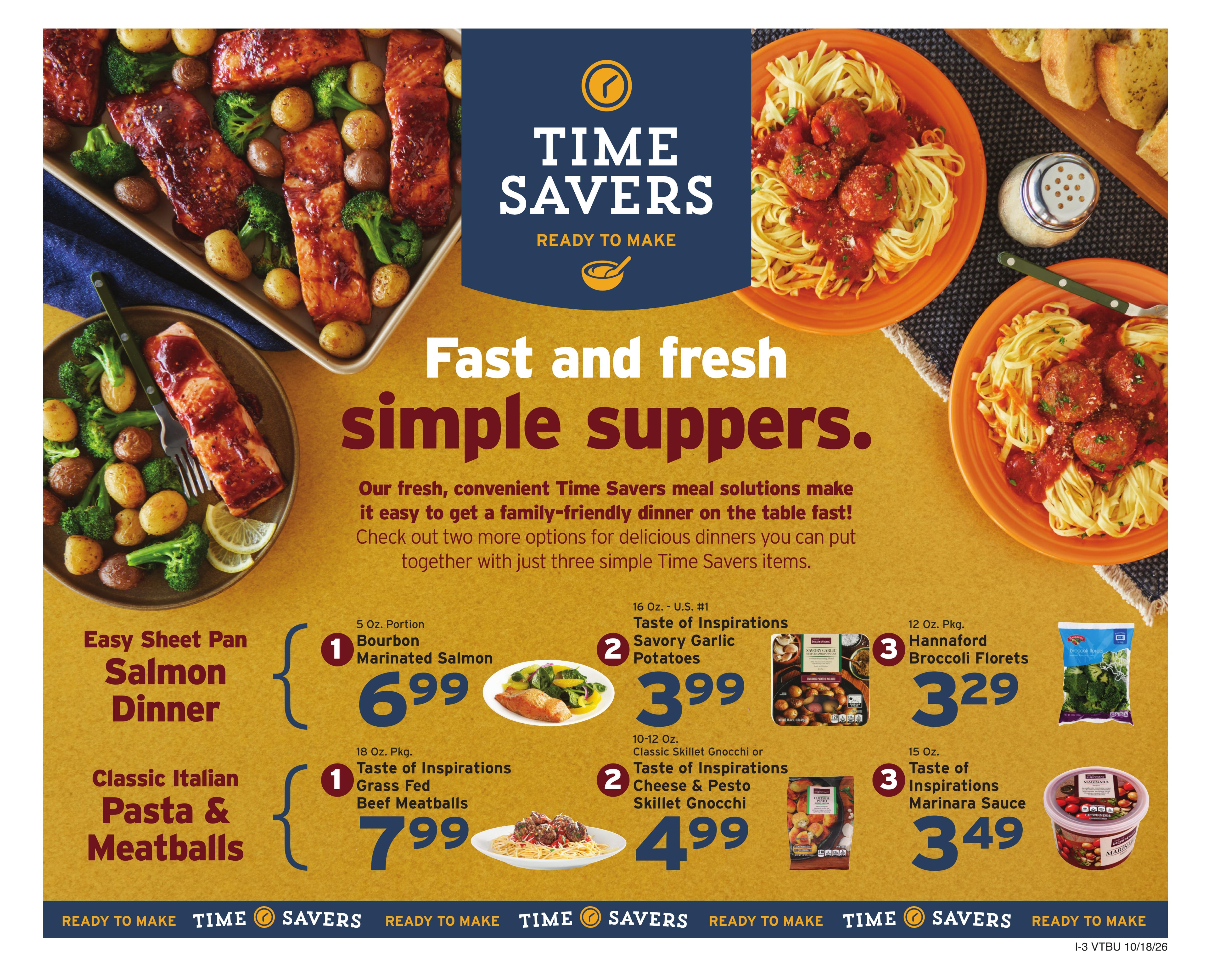 Hannaford (Barre Area, VT) Week 43 Flyer for Flipp Weekly Ad October 18 - 24, 2026