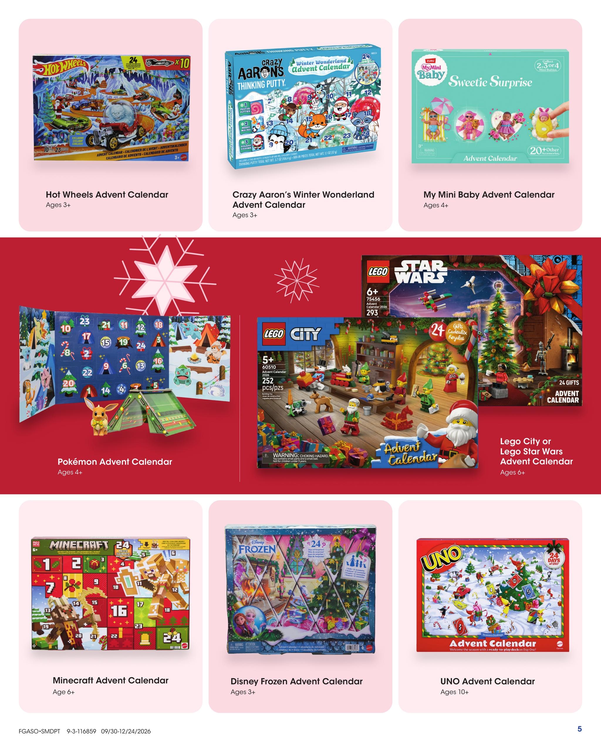 Smith's Toy Book Weekly Ad October 17 - December 24, 2026