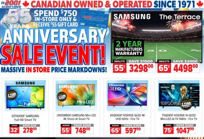 2001 Audio Video Flyer October 16 to 22