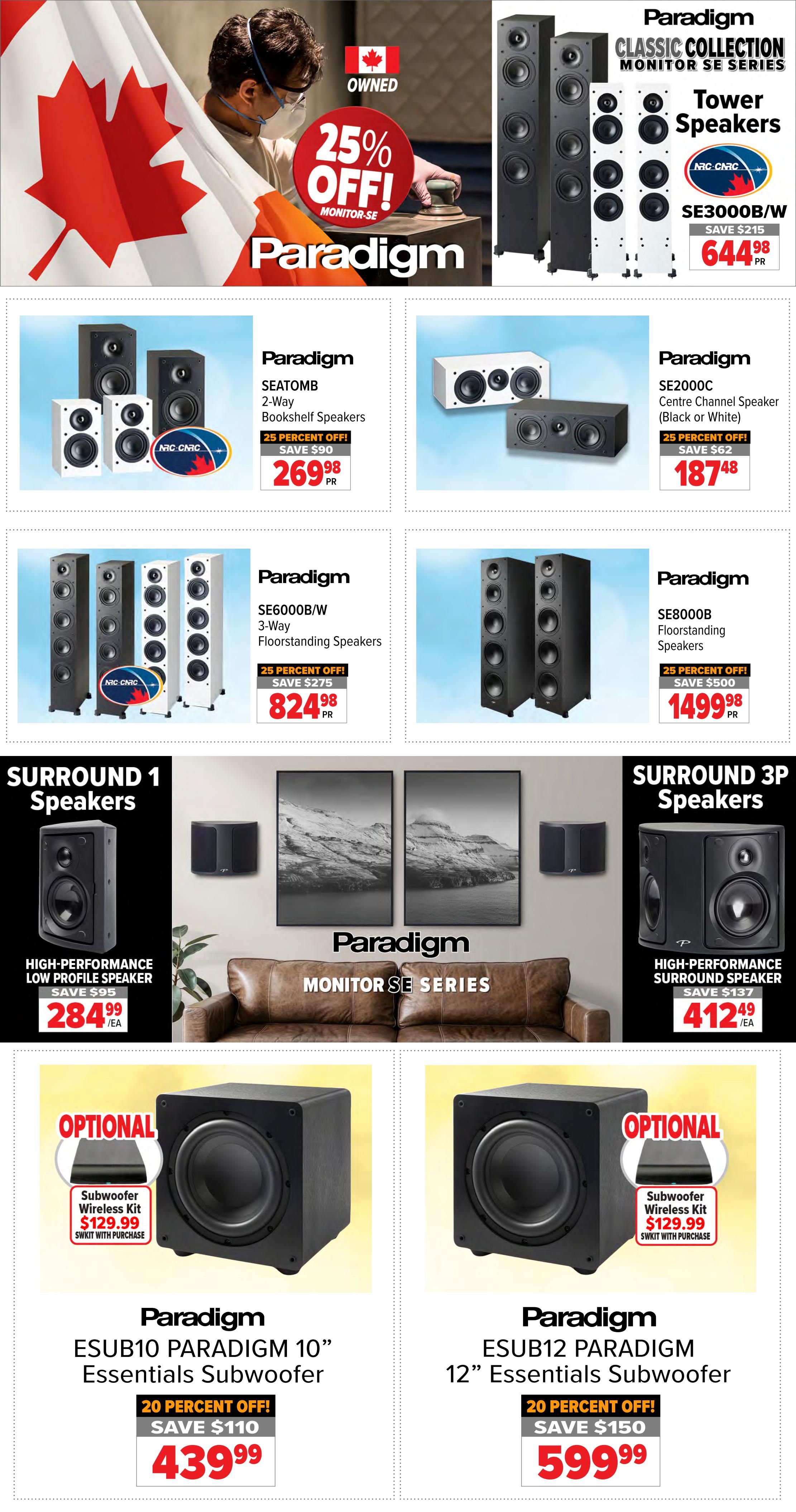 2001 Audio Video Flyer October 16 to 22