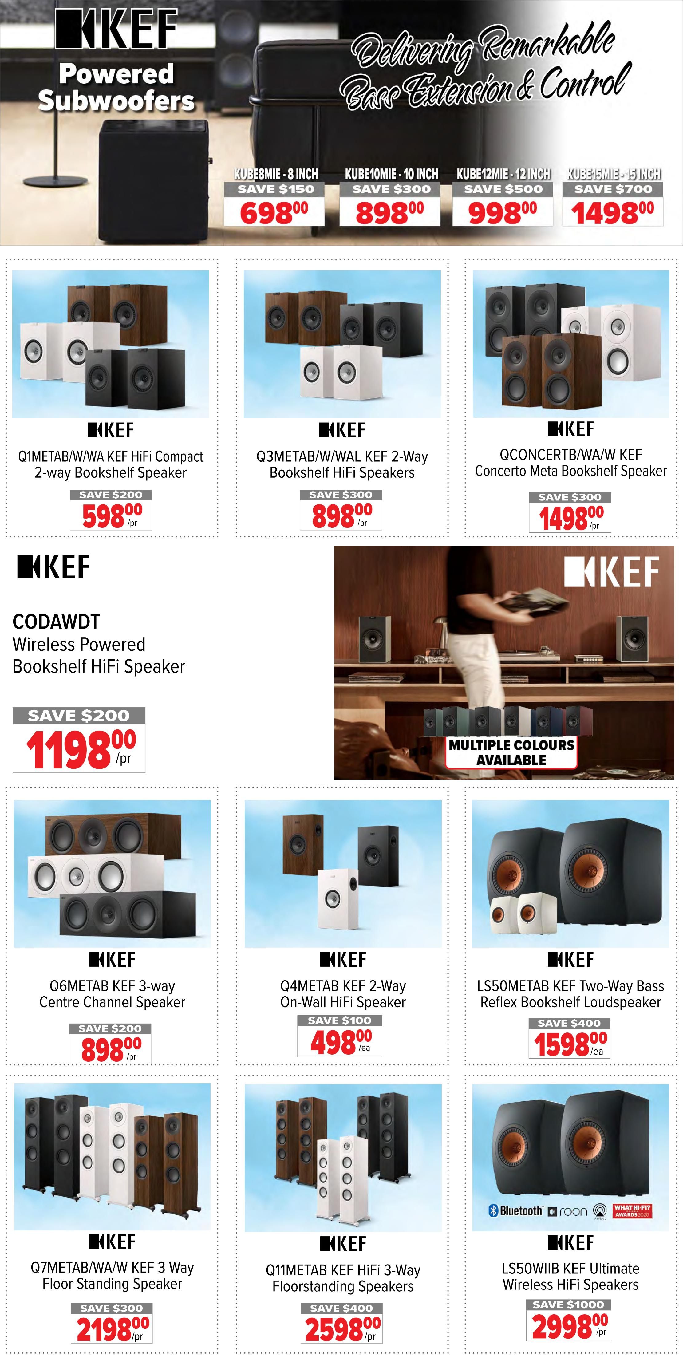 2001 Audio Video Flyer October 16 to 22