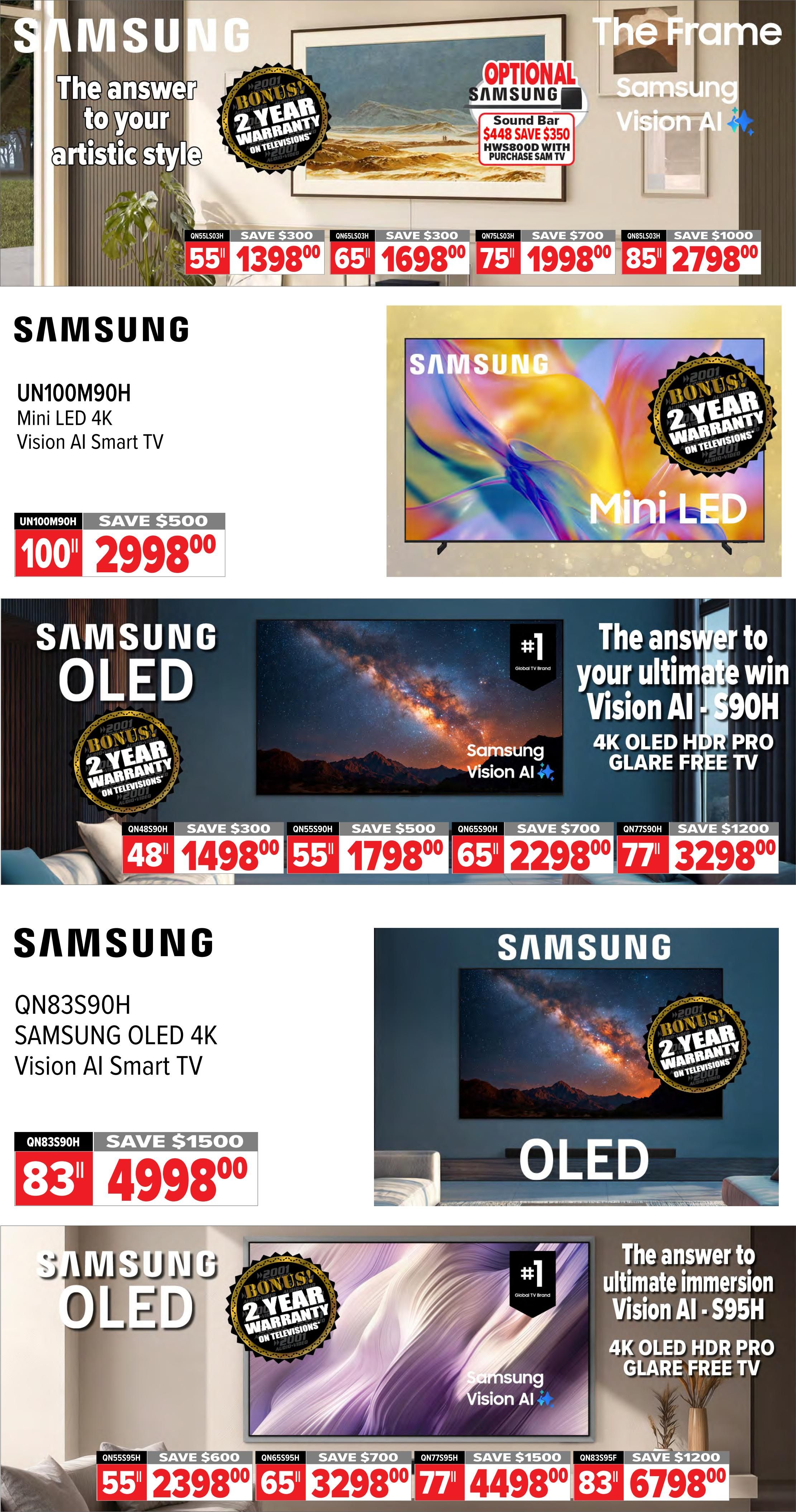 2001 Audio Video Flyer October 16 to 22