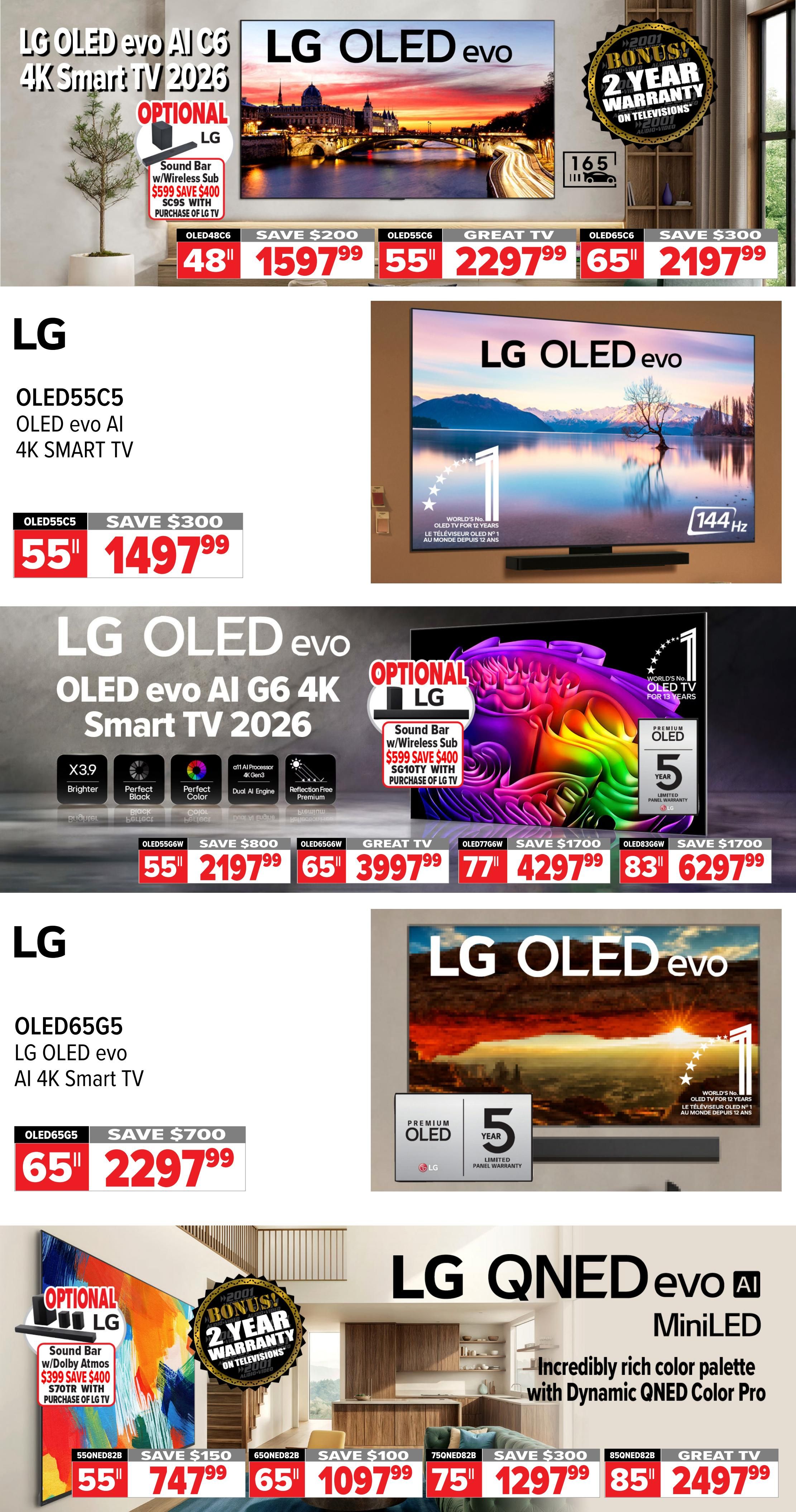 2001 Audio Video Flyer October 16 to 22