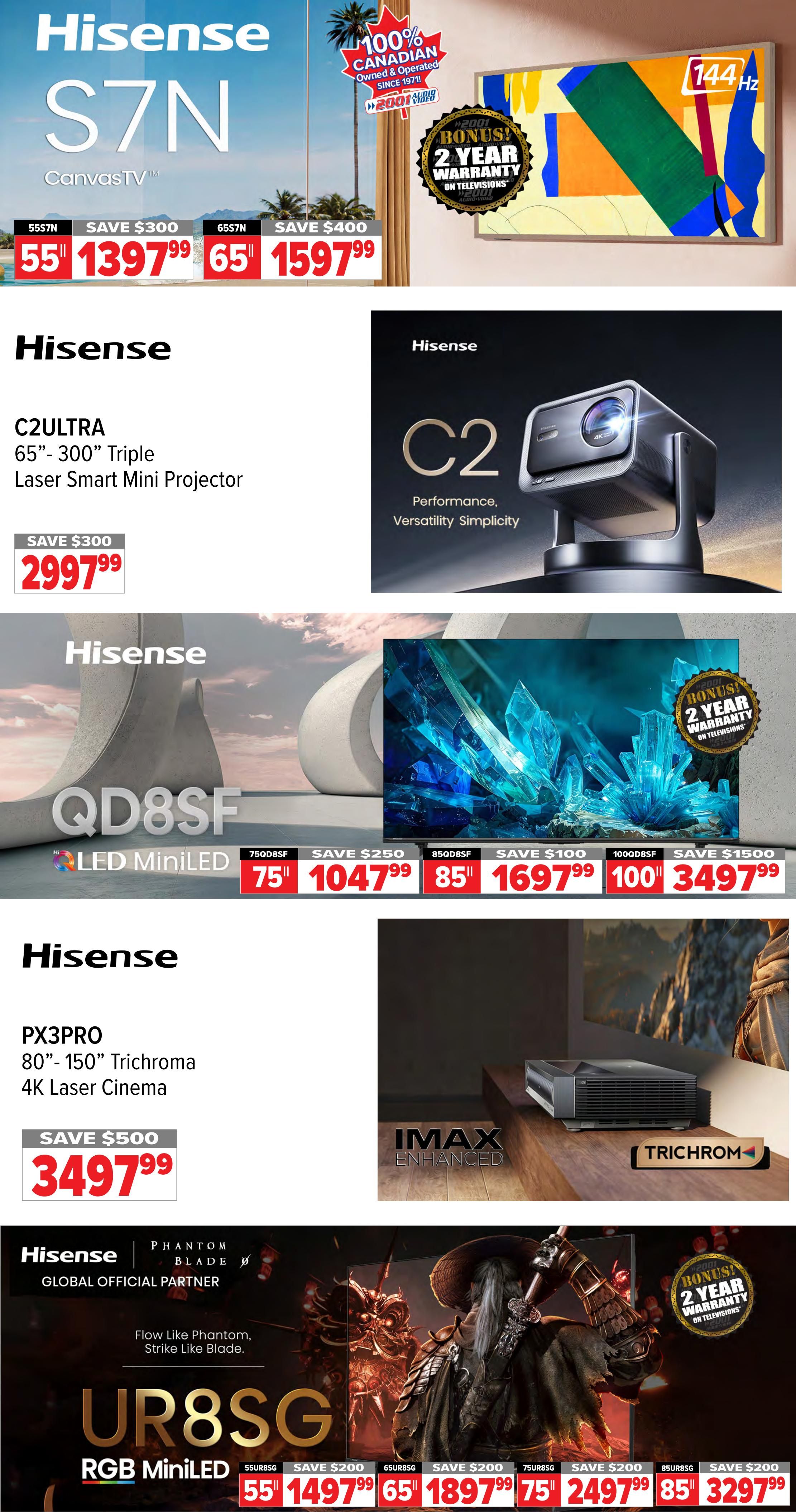 2001 Audio Video Flyer October 16 to 22