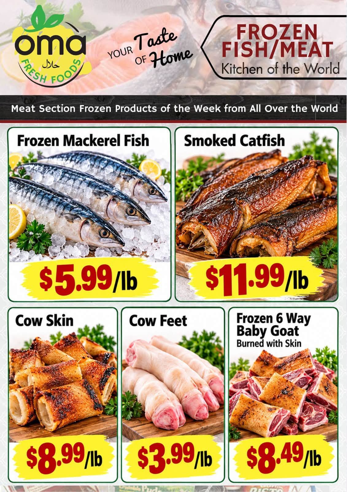 Oma Fresh Foods Flyer October 16 to 22