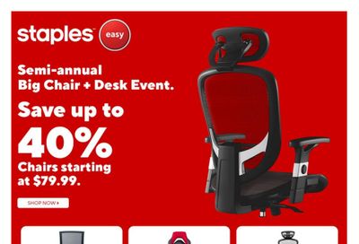 Staples Flyer October 16 to 22