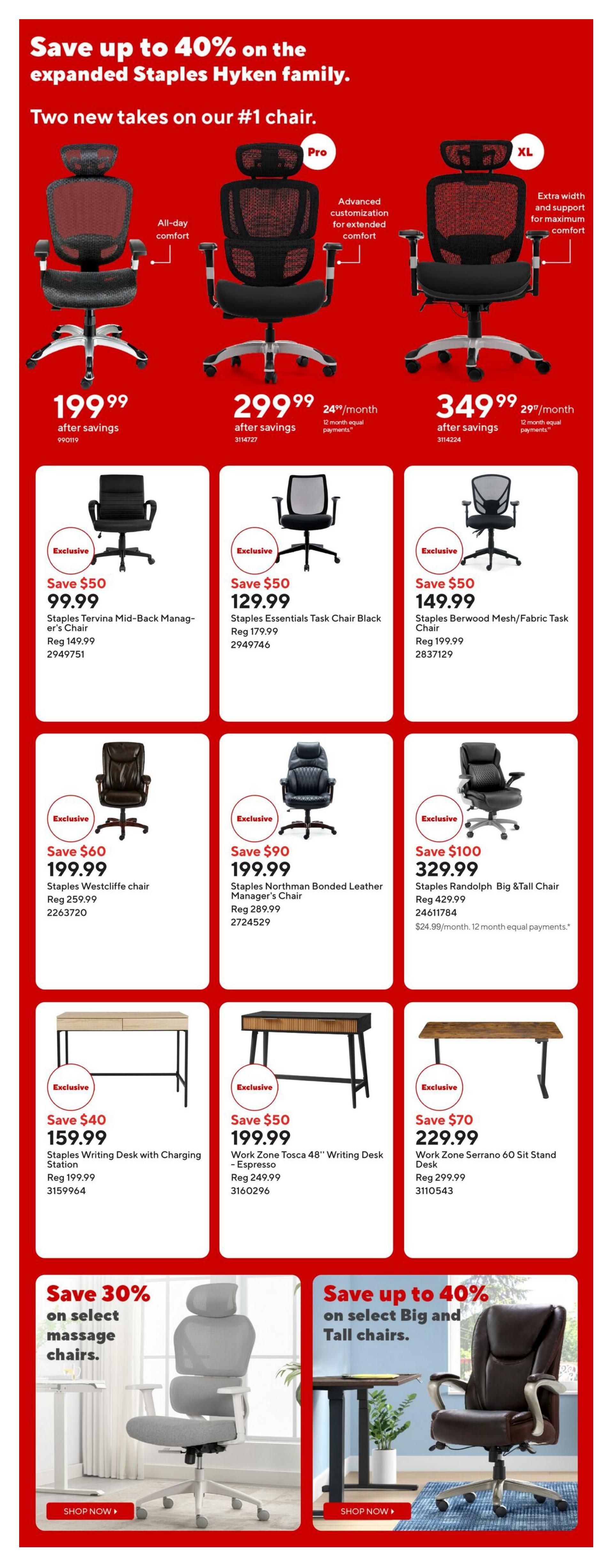 Staples Flyer October 16 to 22