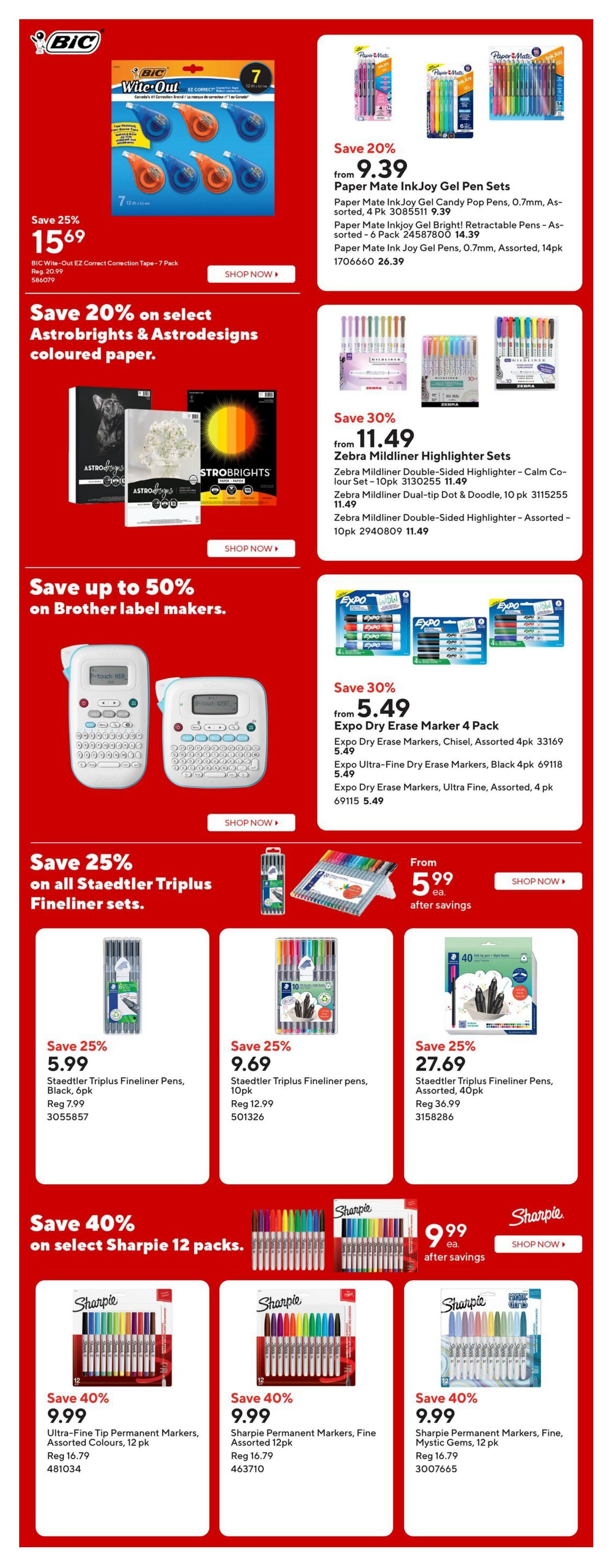 Staples Flyer October 16 to 22