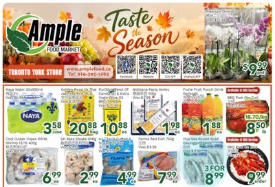 Ample Food Market (North York) Flyer October 16 to 22