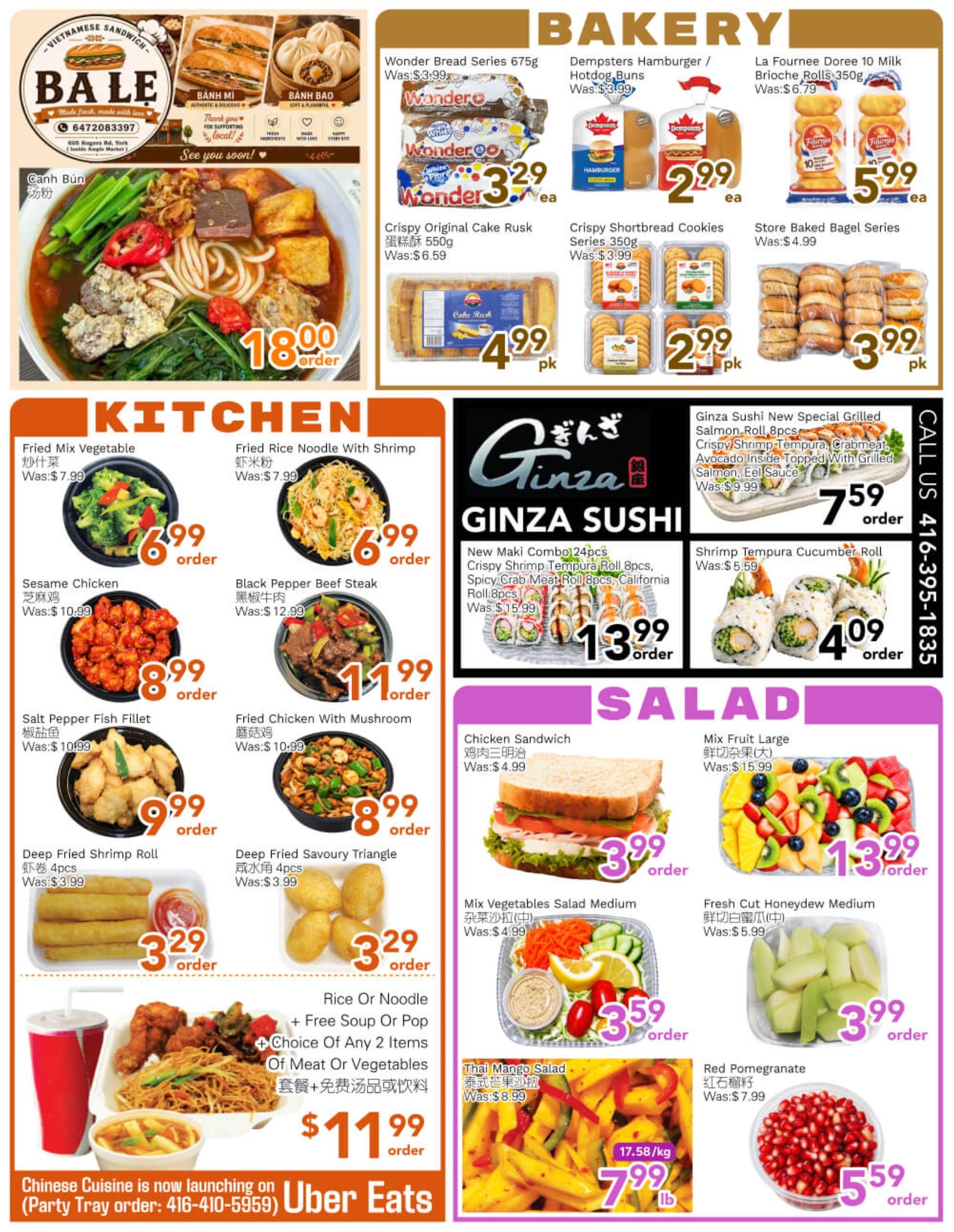 Ample Food Market (North York) Flyer October 16 to 22