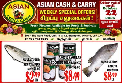 Asian Cash & Carry Flyer October 16 to 22