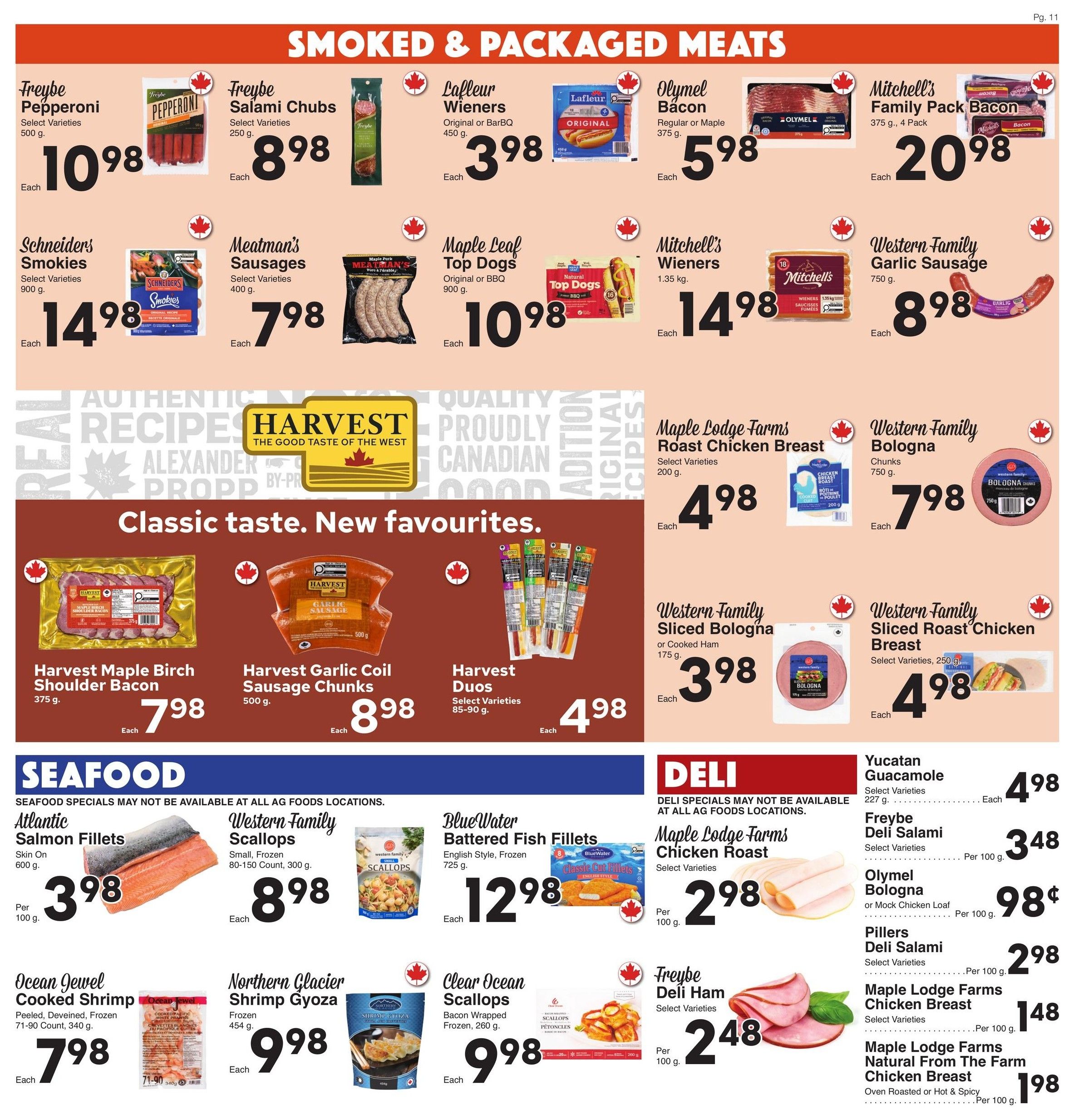 AG Foods Flyer October 16 to 29