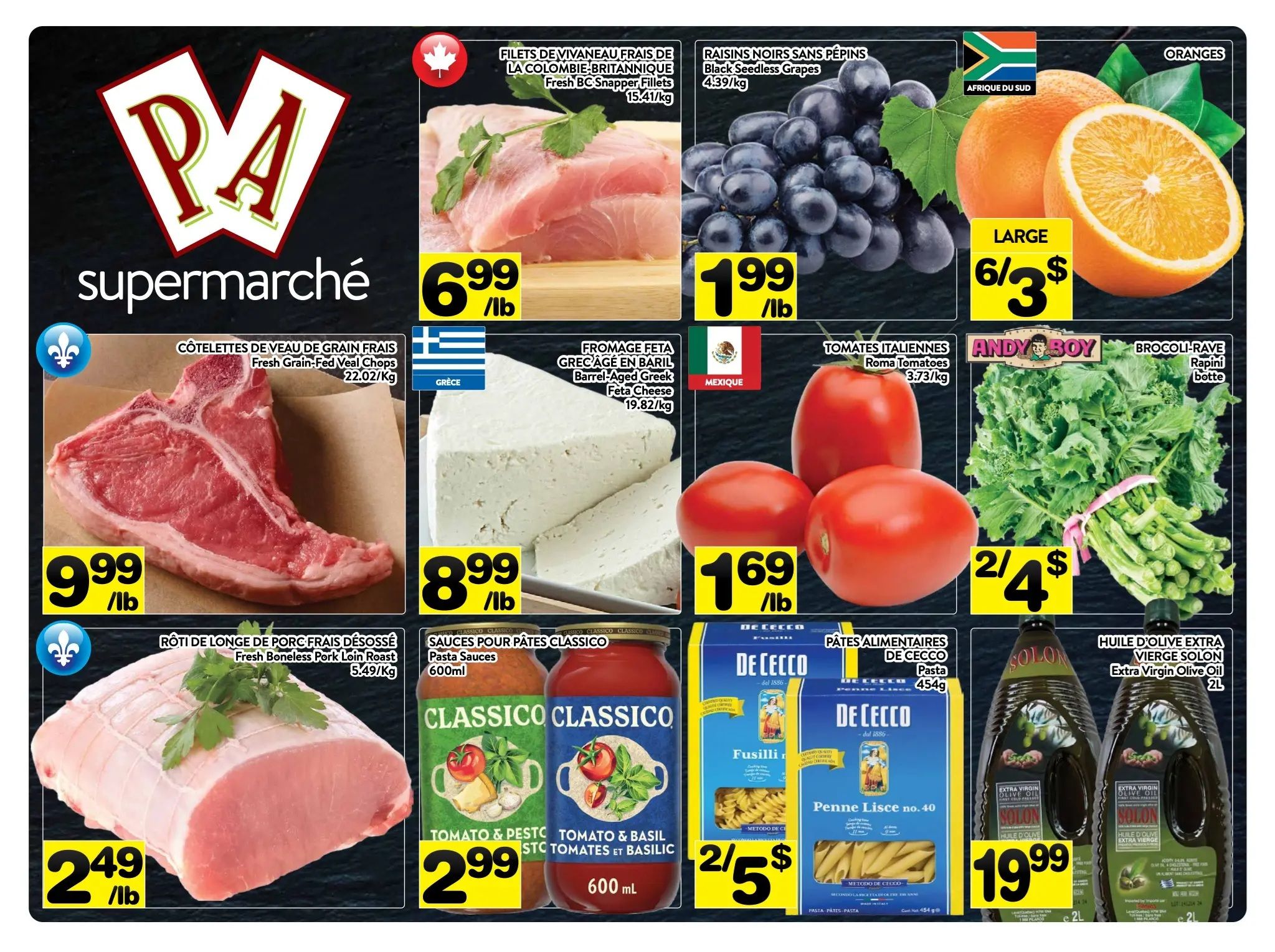 Supermarche PA Flyer October 19 to 25