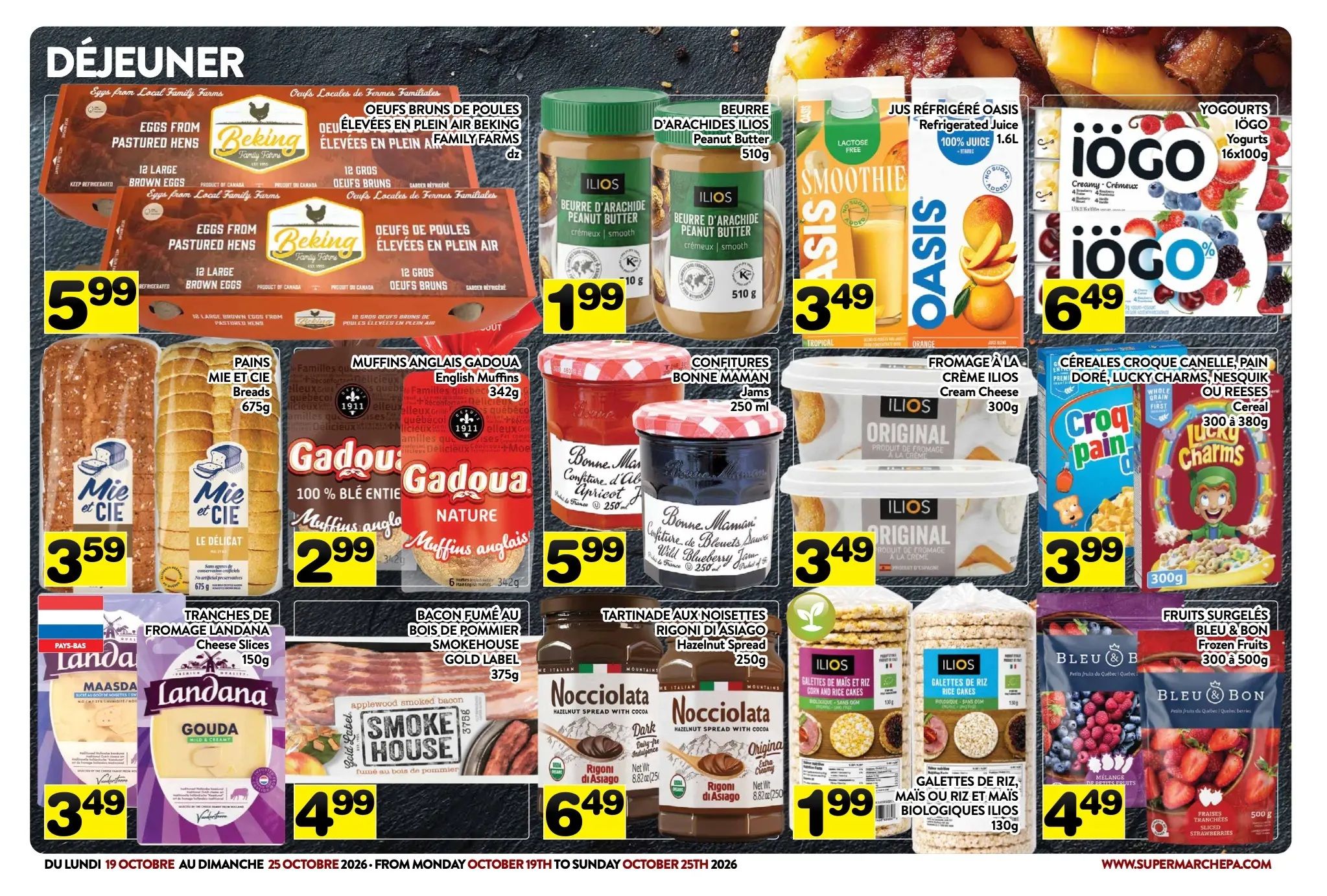 Supermarche PA Flyer October 19 to 25