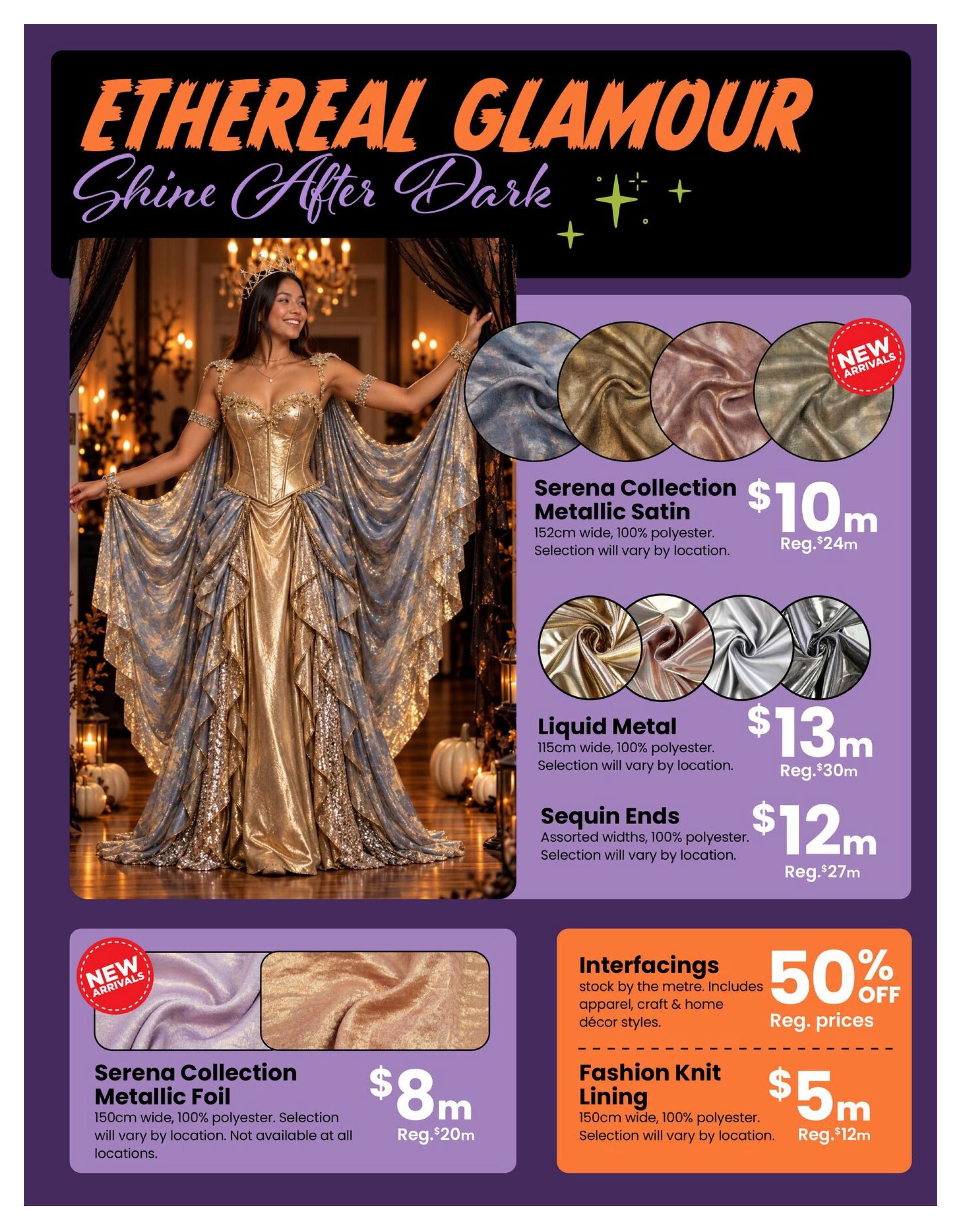 Fabricland (West) Flyer October 16 to 31