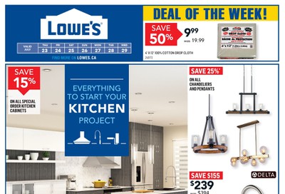 Lowe's Flyer July 23 to 29