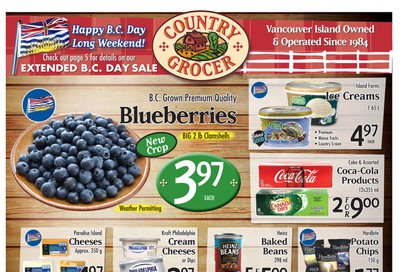 Country Grocer (Salt Spring) Flyer July 22 to 27