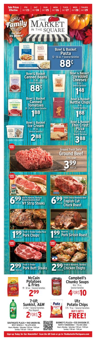 The Market in the Square Weekly Ad October 23 - 29, 2026
