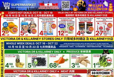 88 Supermarket Flyer October 16 to 22