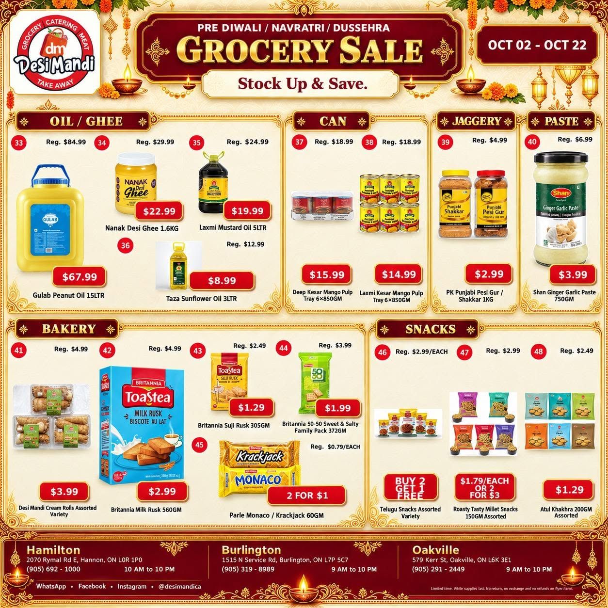 DesiMandi Flyer October 16 to 22