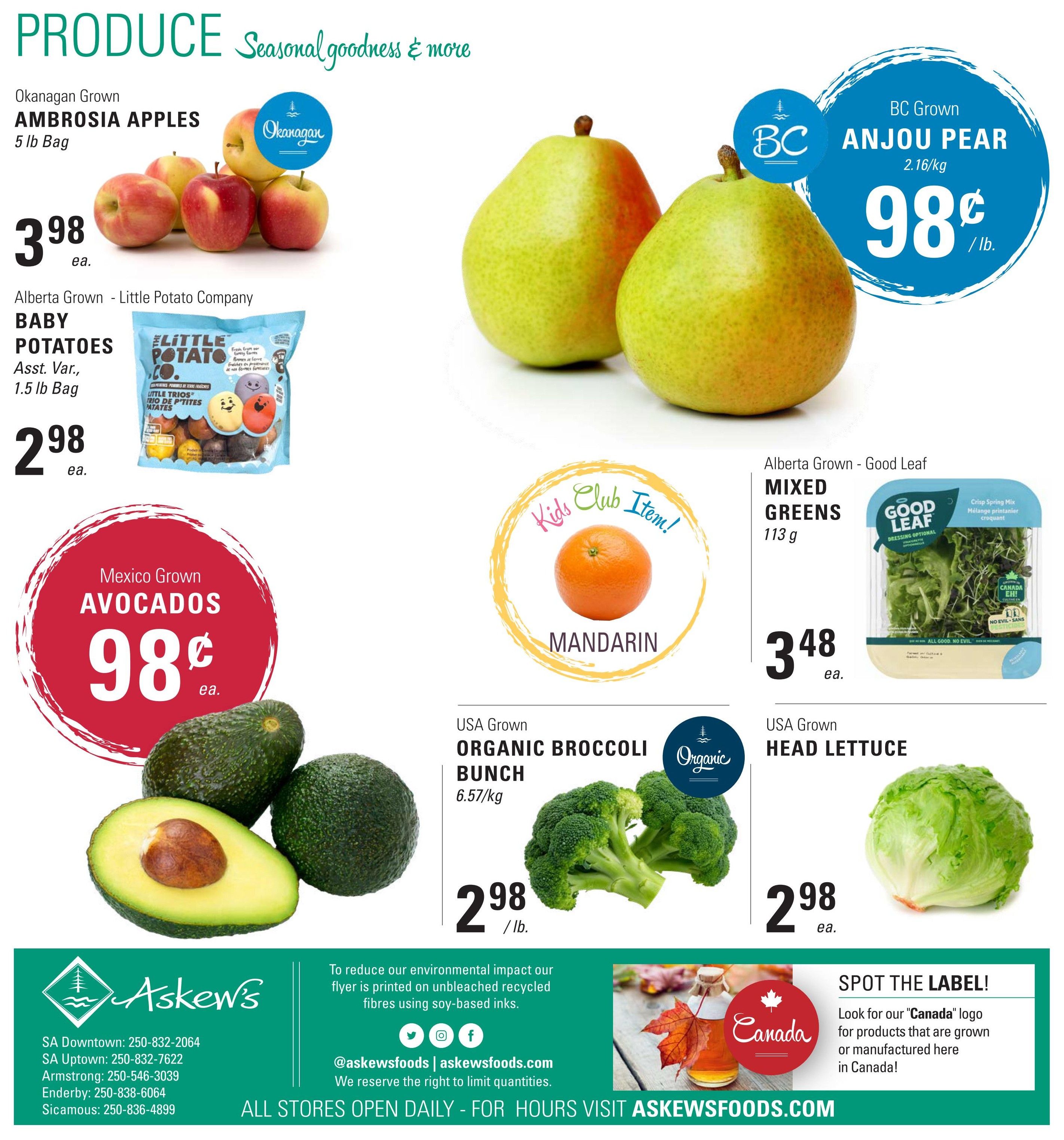 Askews Foods Flyer October 18 to 24