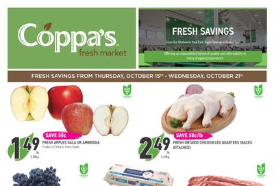 Coppa's Fresh Market Flyer October 15 to 21