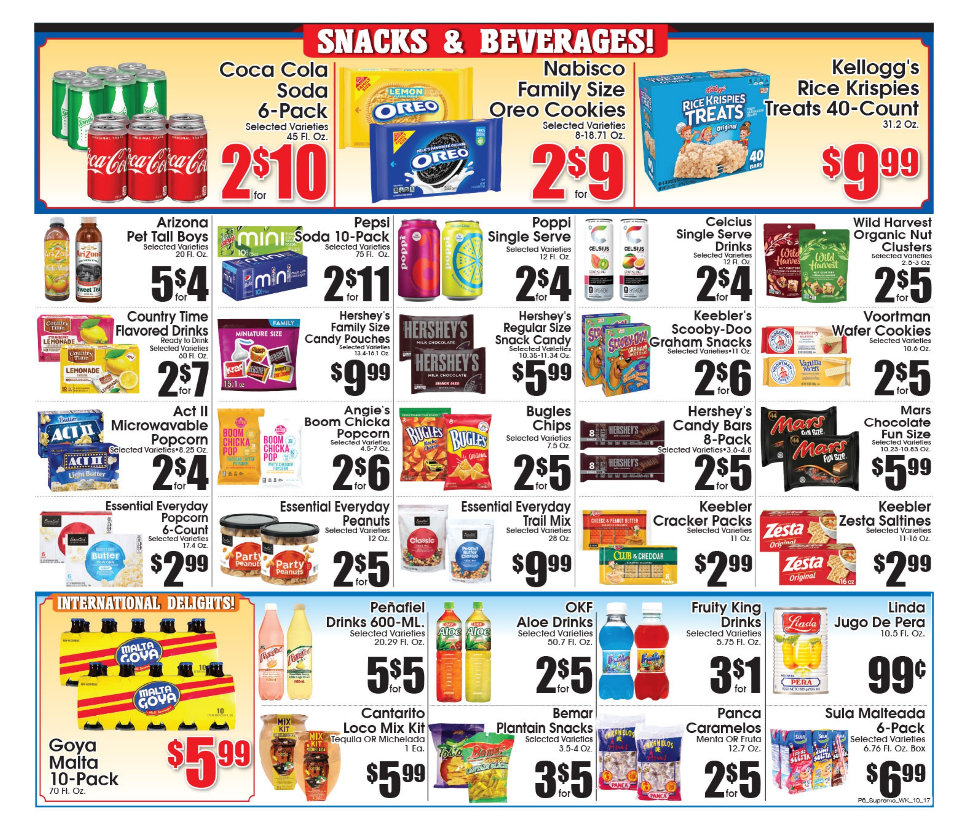 Supremo Food Markets (Elizabeth, NJ) Weekly Ad October 17 - 23, 2026