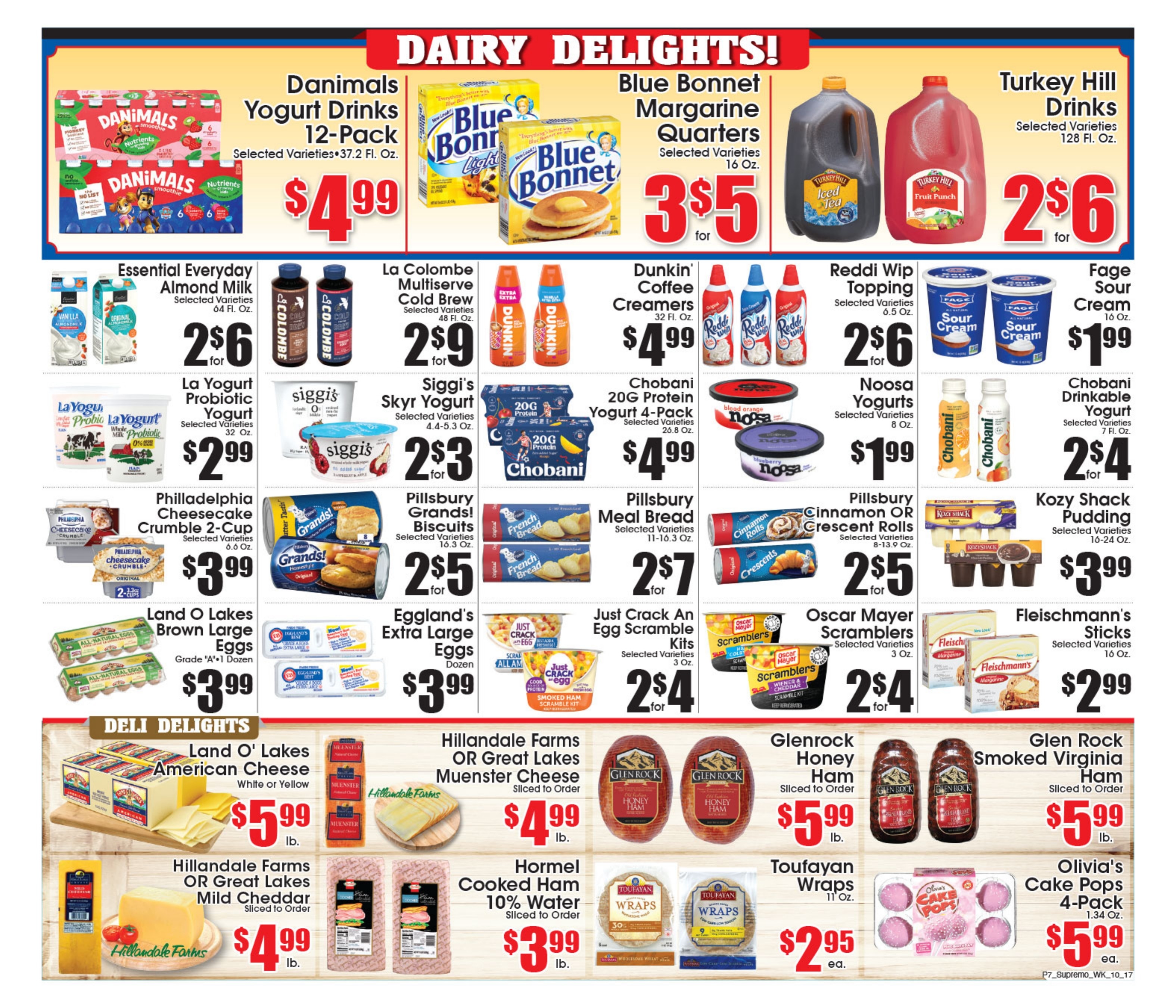 Supremo Food Markets Weekly Ad October 17 - 23, 2026
