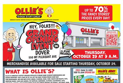 Ollie's Bargain Outlet (East Brunswick Area, NJ) Weekly Ad October 29 - November 17, 2026