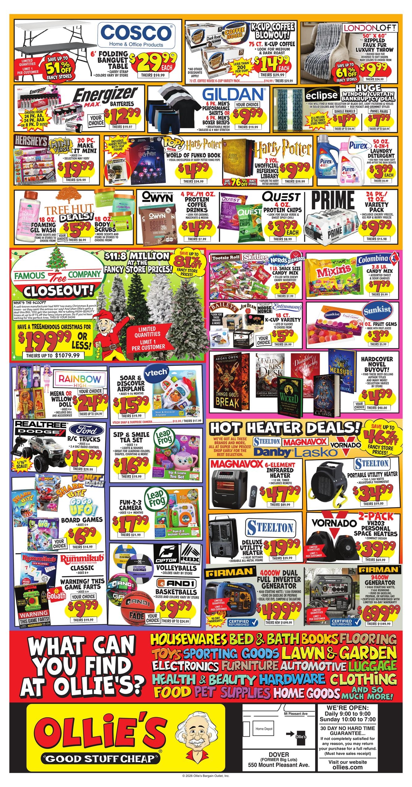 Ollie's Bargain Outlet Weekly Ad October 29 - November 17, 2026