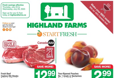 Highland Farms Flyer July 23 to 29