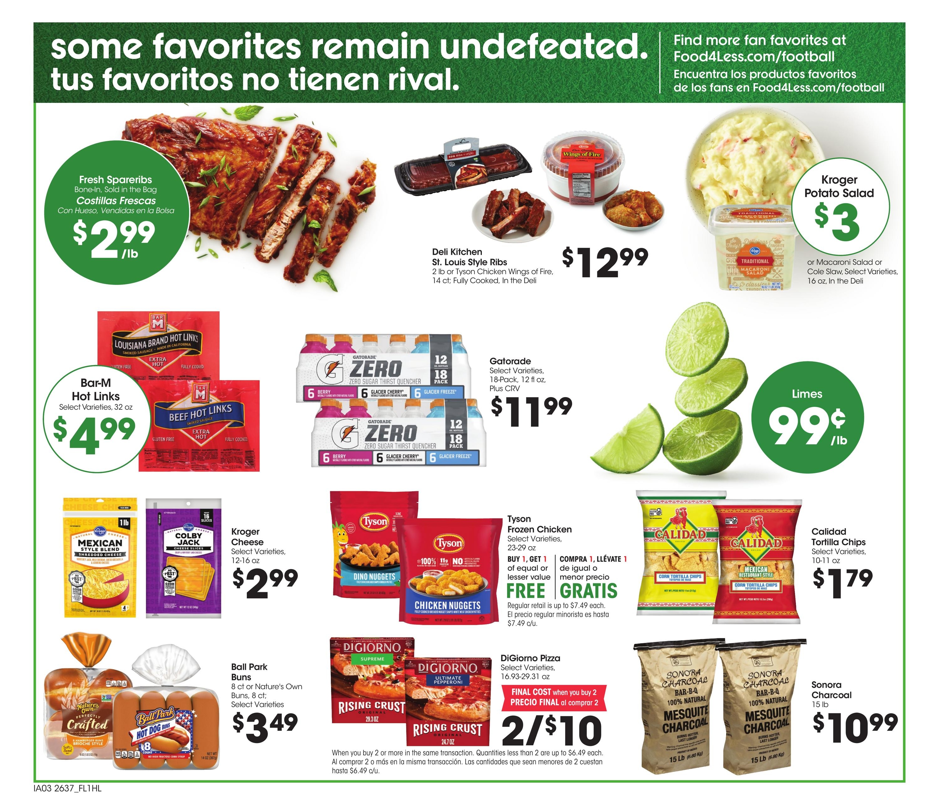 Food 4 Less (Andover Area, MA) California Weekly Ad October 14 - 20, 2026