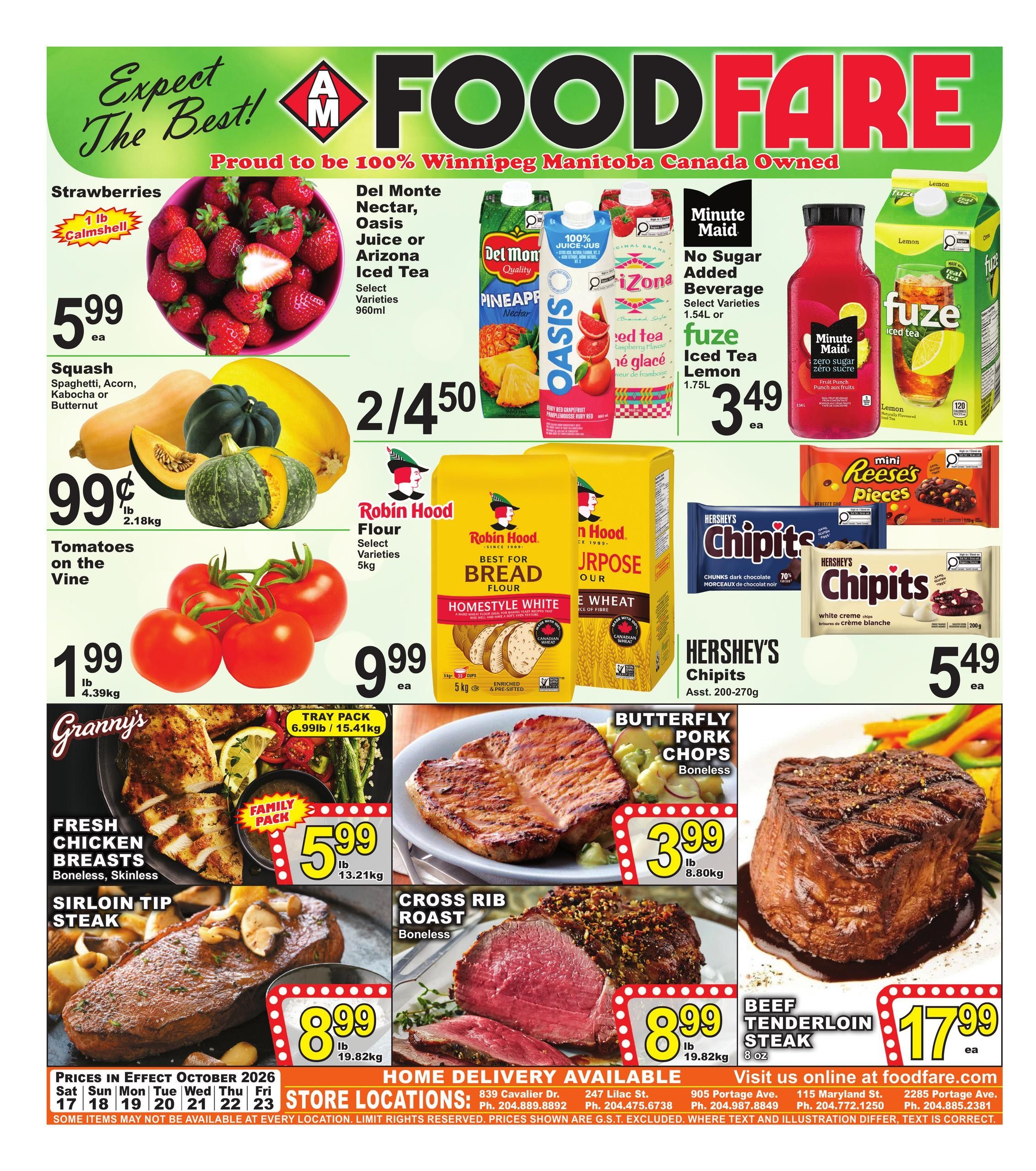Food Fare Flyer October 17 to 23