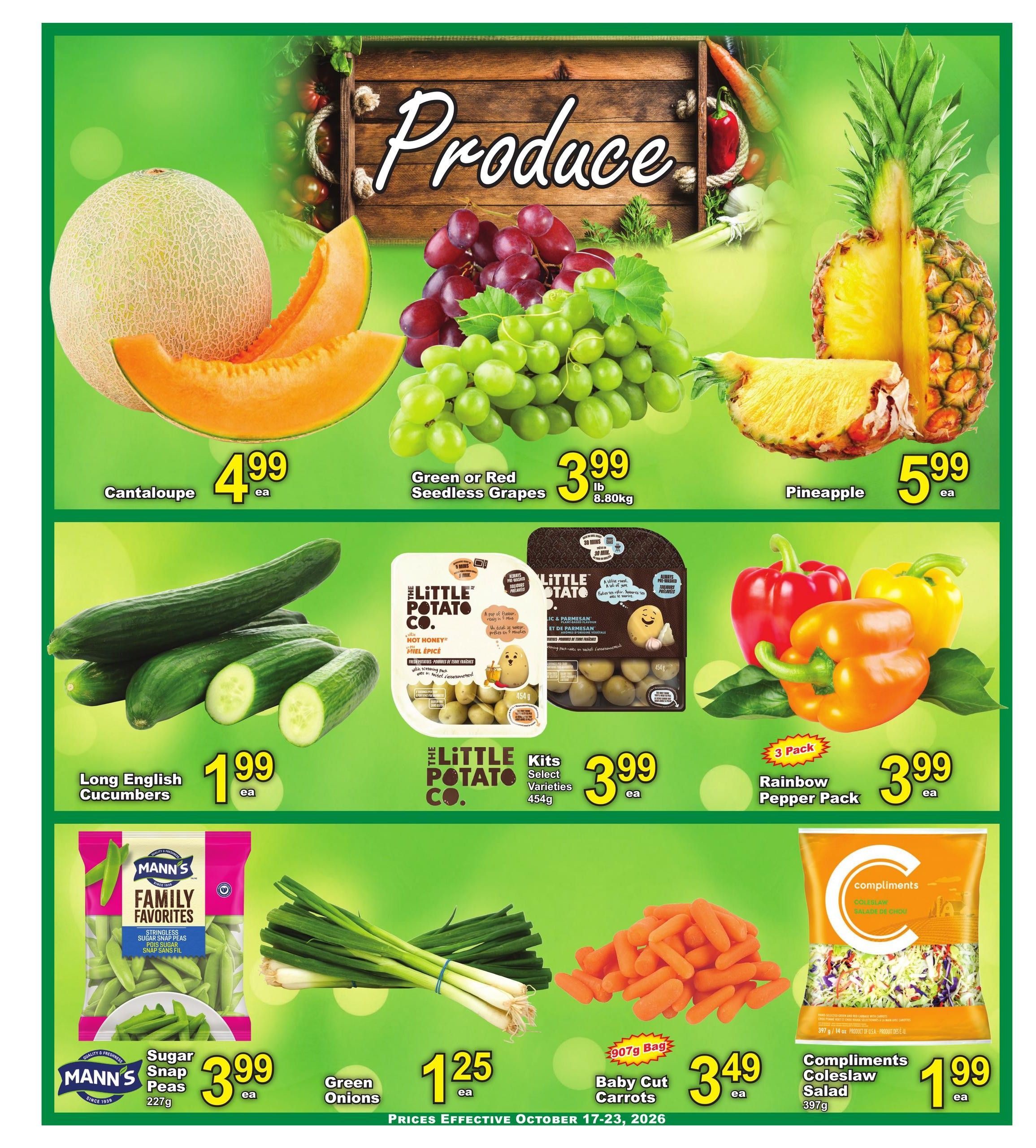 Food Fare Flyer October 17 to 23